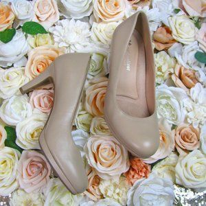 Naturalizer Leather nude pumps 6